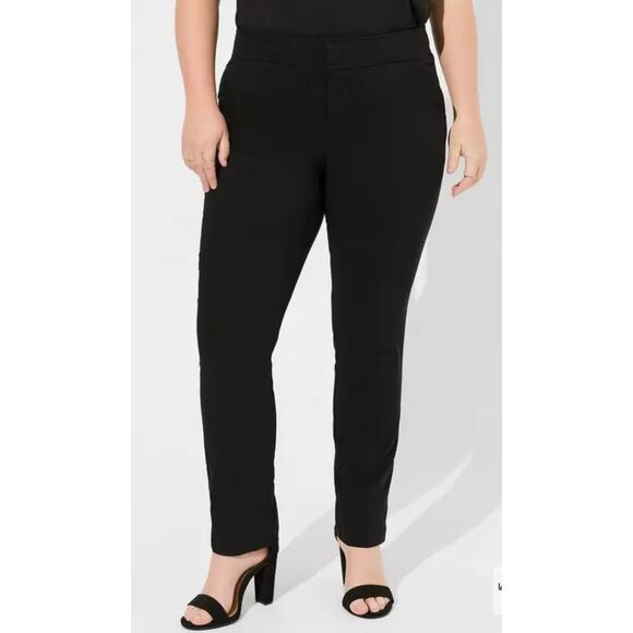 Torrid Pants - Torrid The Noir Collection Jetsetter Pant Slim boot trouser, size 16XT